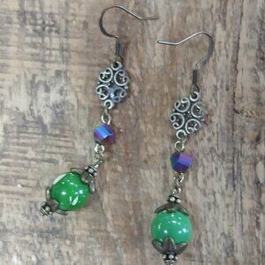 Homemade St. Pats. Earrings